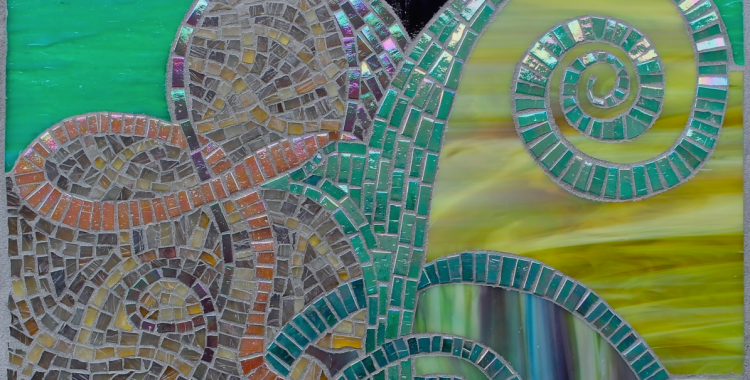 Mosaic panel by Laura Lyn Stern